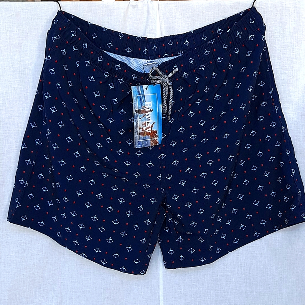 Biwisy Men's Quick Dry Swim Shorts